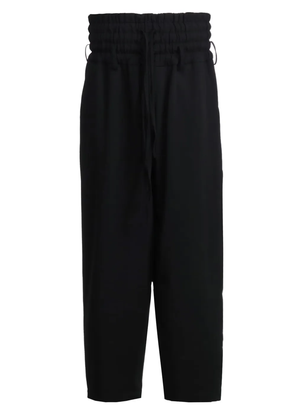 Pe/Rayon Gabardine Stretch Shirring And Laces Waist Pants