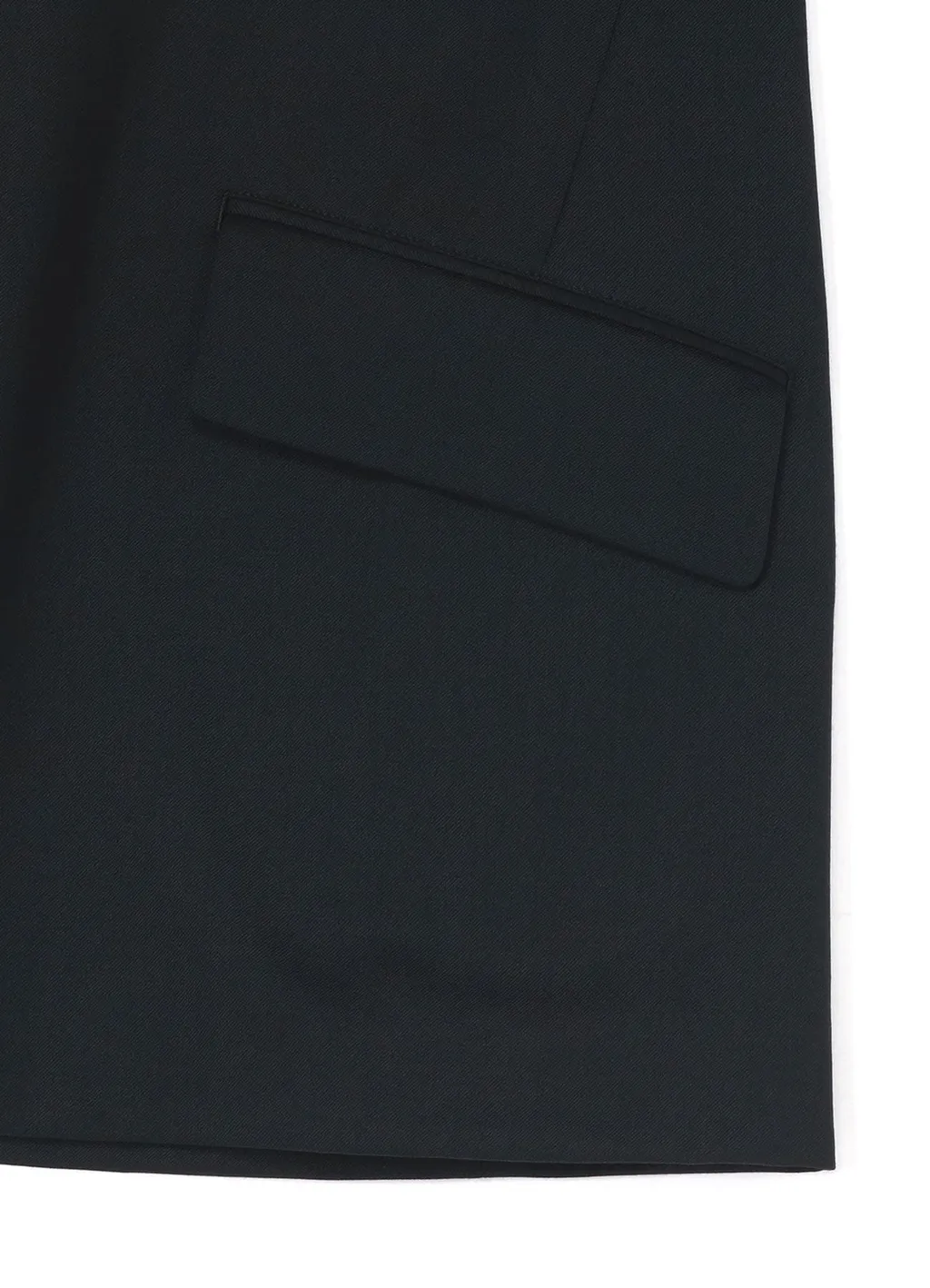 T/W Gabardine Collarless Jacket