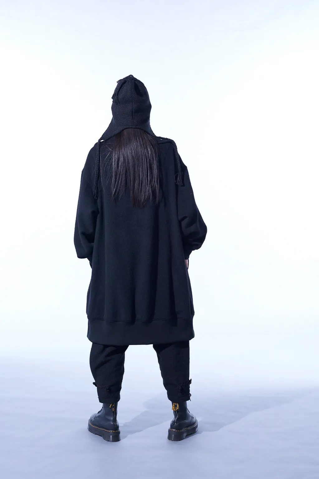 Eco Wool Beaver Oversized Long Truck Top
