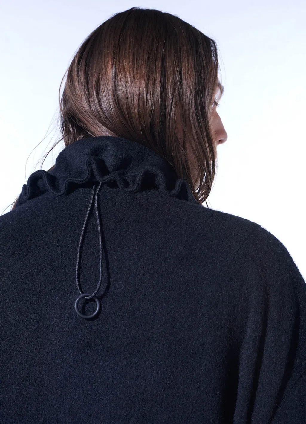 Eco Wool Beaver Oversized Long Truck Top