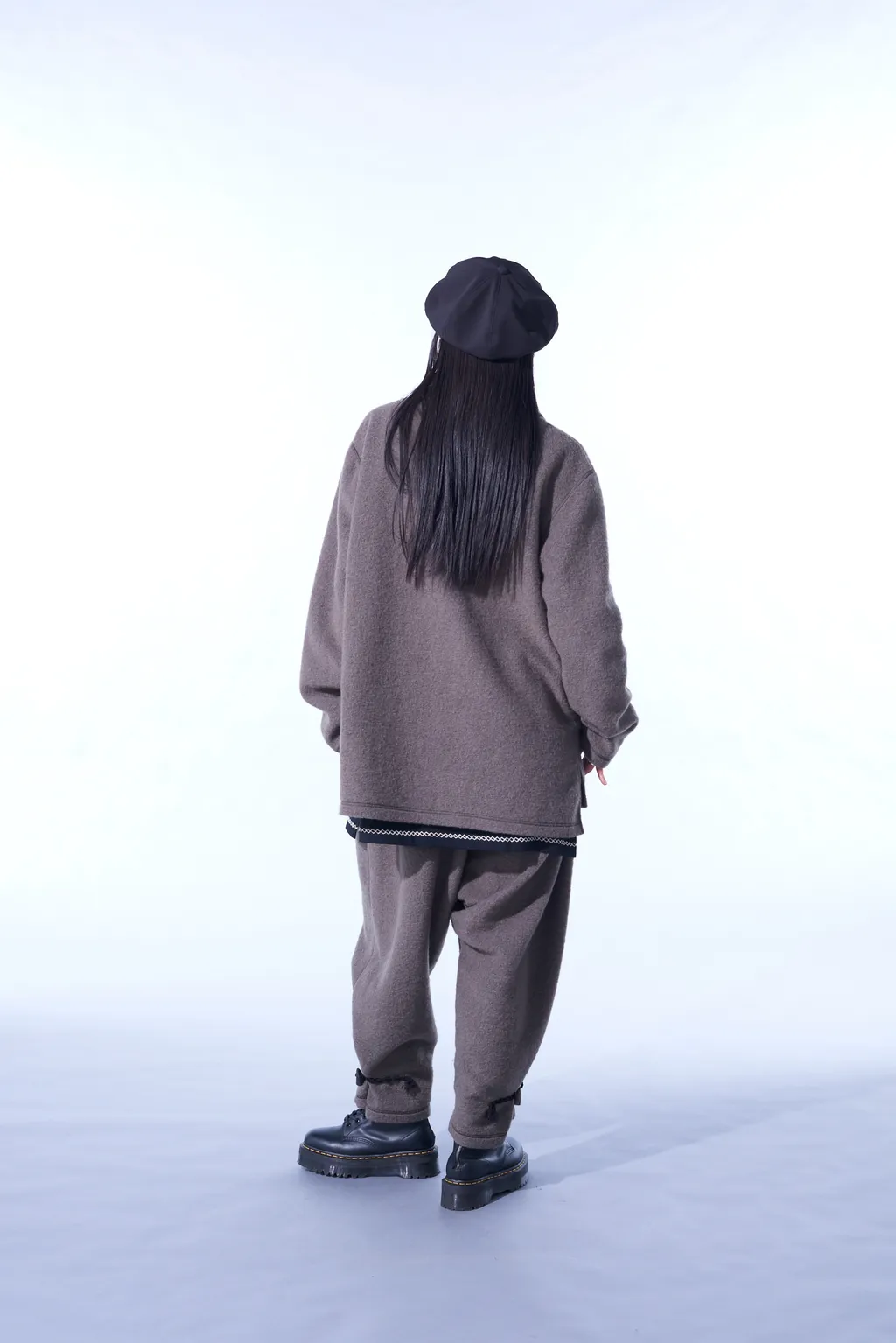 Pe/W Sliver Jersey Stole V-Neck Cardigan