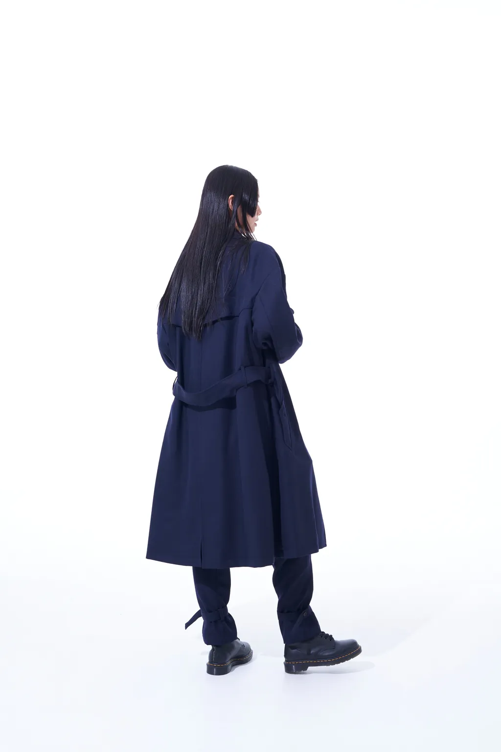 Wool Surge Oversized Military Coat