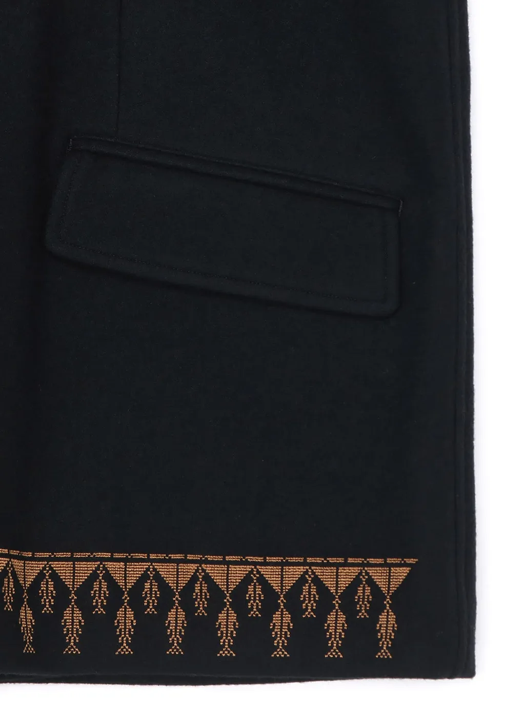 Compressed Jersey Ethnic Embroidered Jacket
