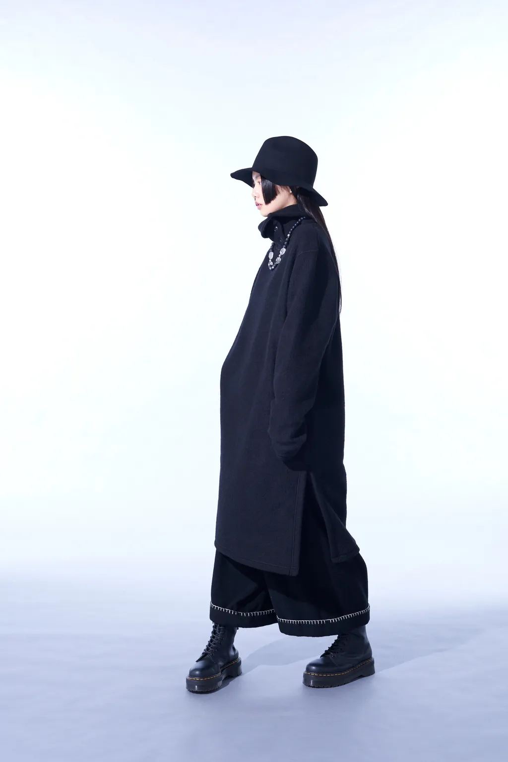 Pe/W Sliver Jersey Turtleneck Long Pullover