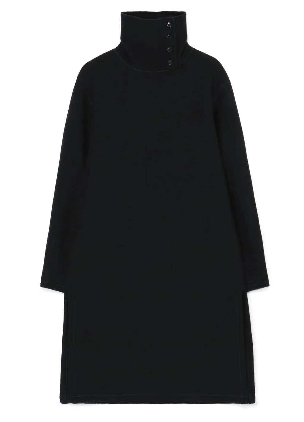 Pe/W Sliver Jersey Turtleneck Long Pullover