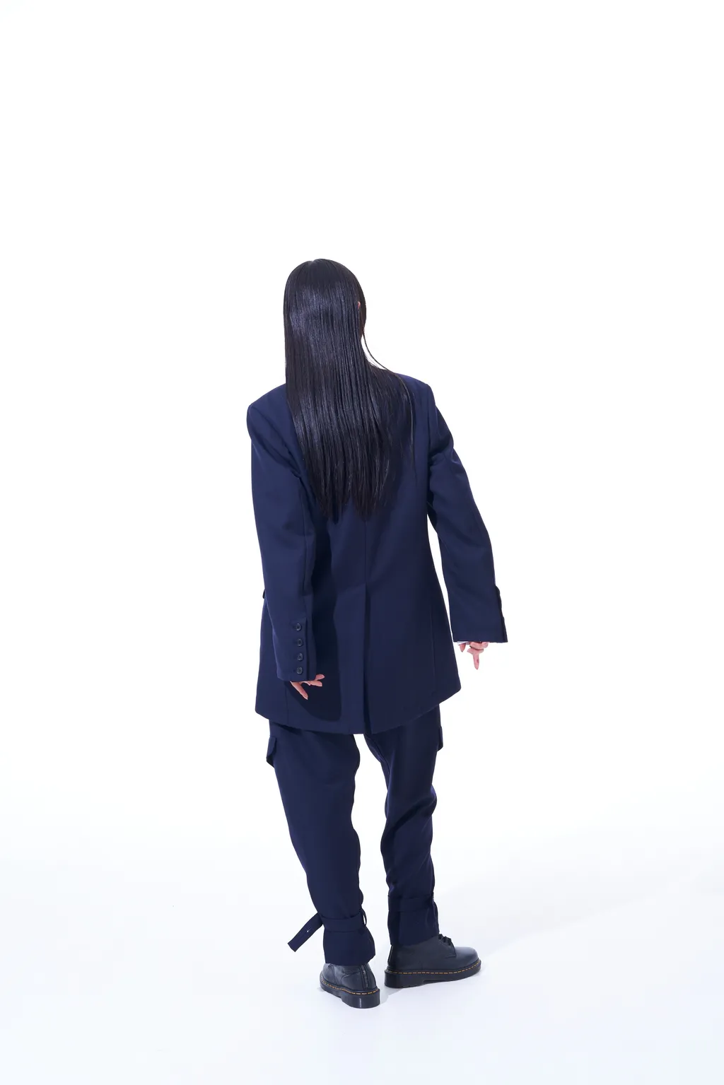 Wool Surge Semi-Double-Breasted Jacket