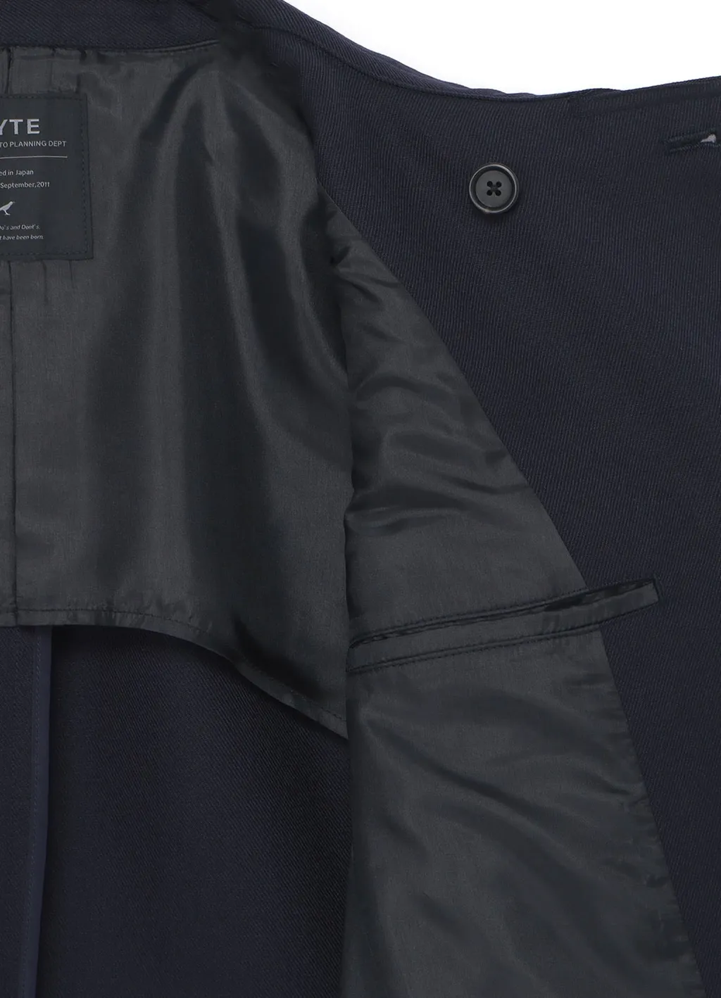 Wool Surge Semi-Double-Breasted Jacket