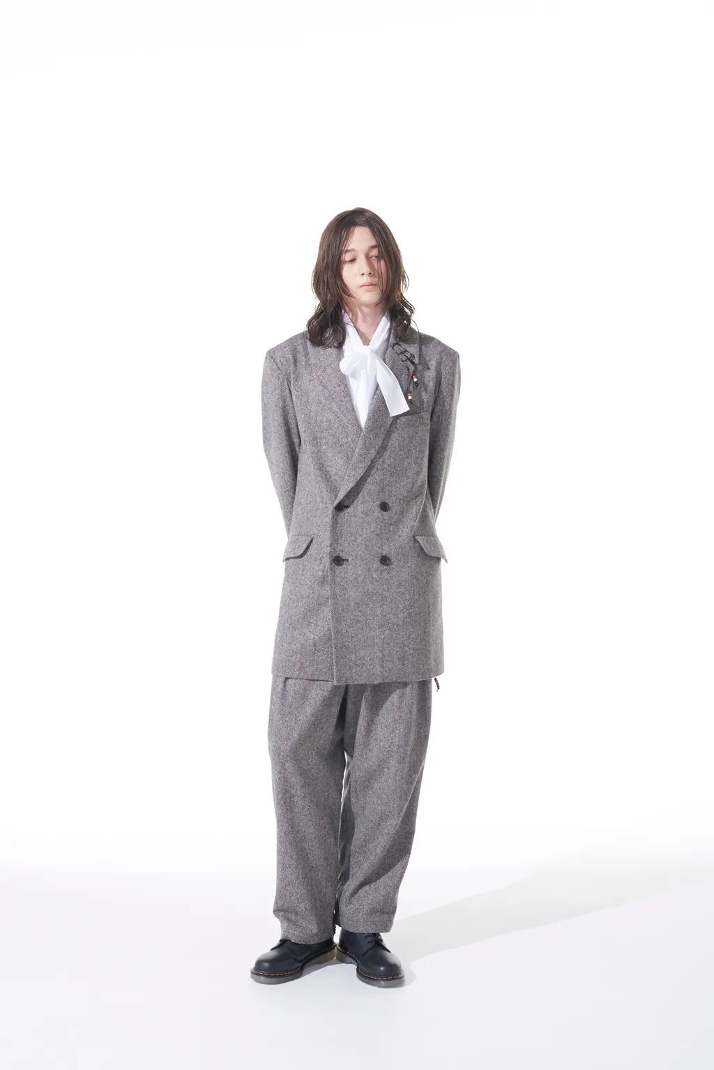 Etermine Nep Tweed Beaded Pants