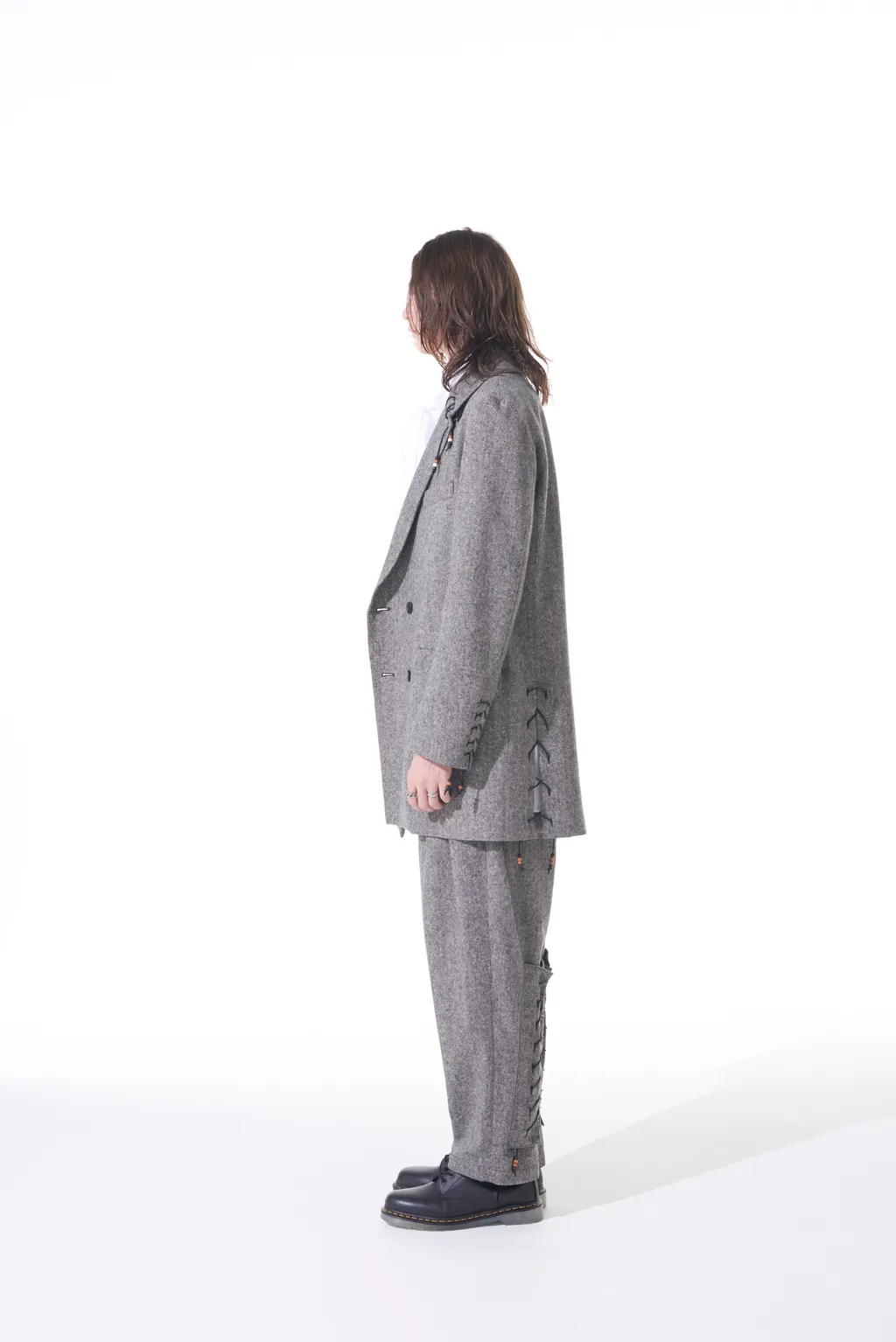 Etermine Nep Tweed Beaded Pants
