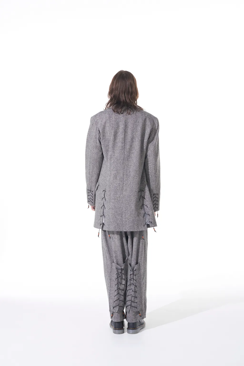 Etermine Nep Tweed Beaded Pants