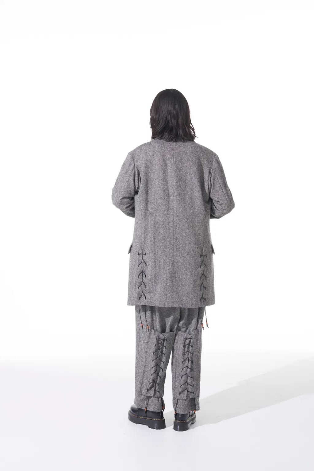 Etermine Nep Tweed Beaded Pants