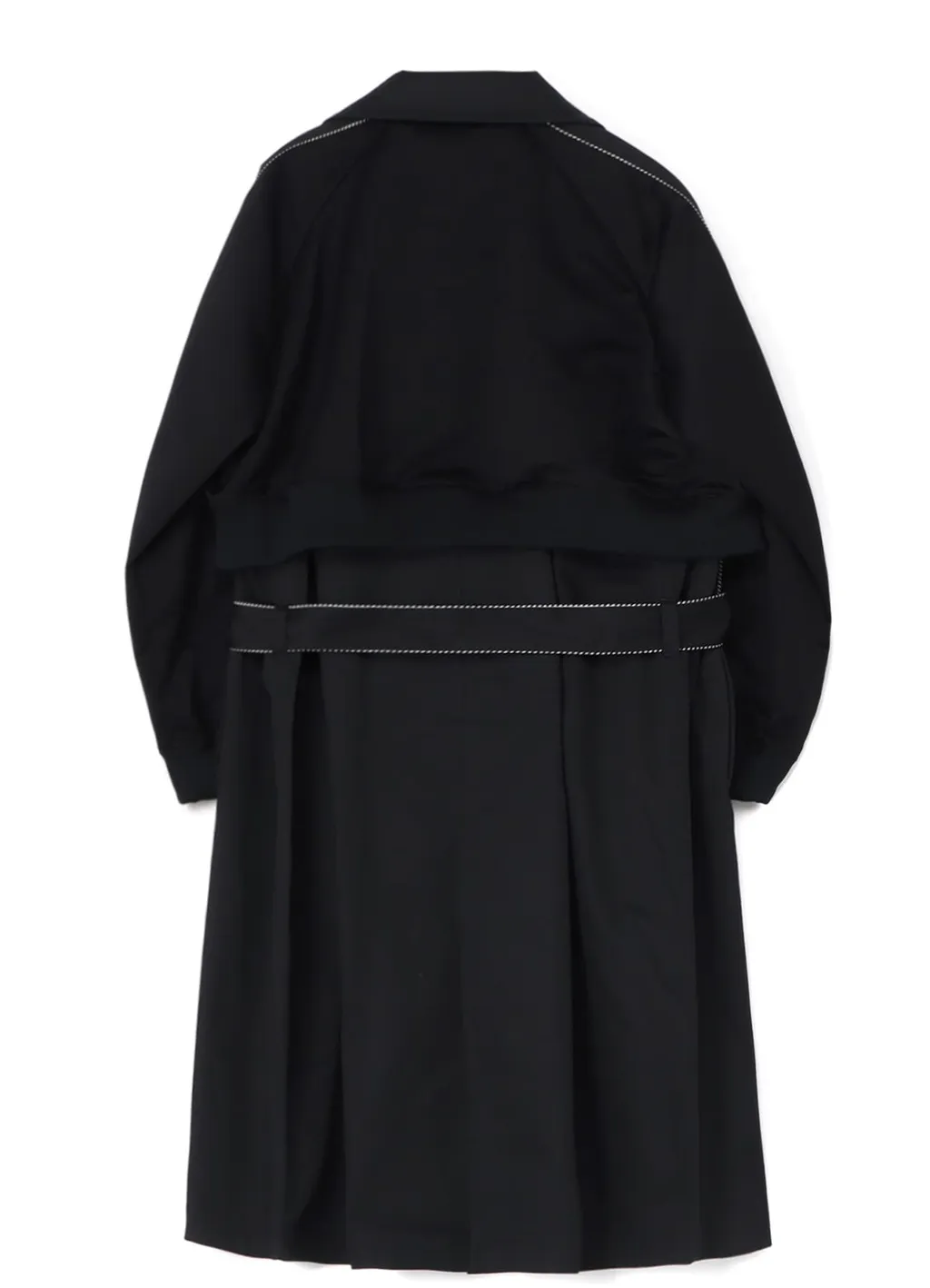 Pe/Cotton Twill Trench Coat Sukajan