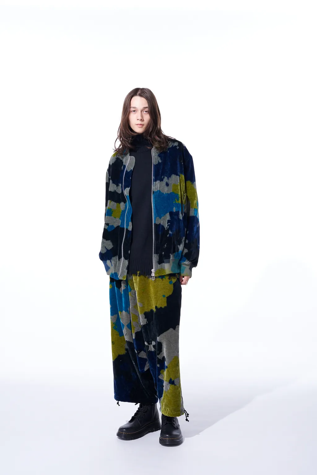 Tie-Dye Velvet Big Ma-1
