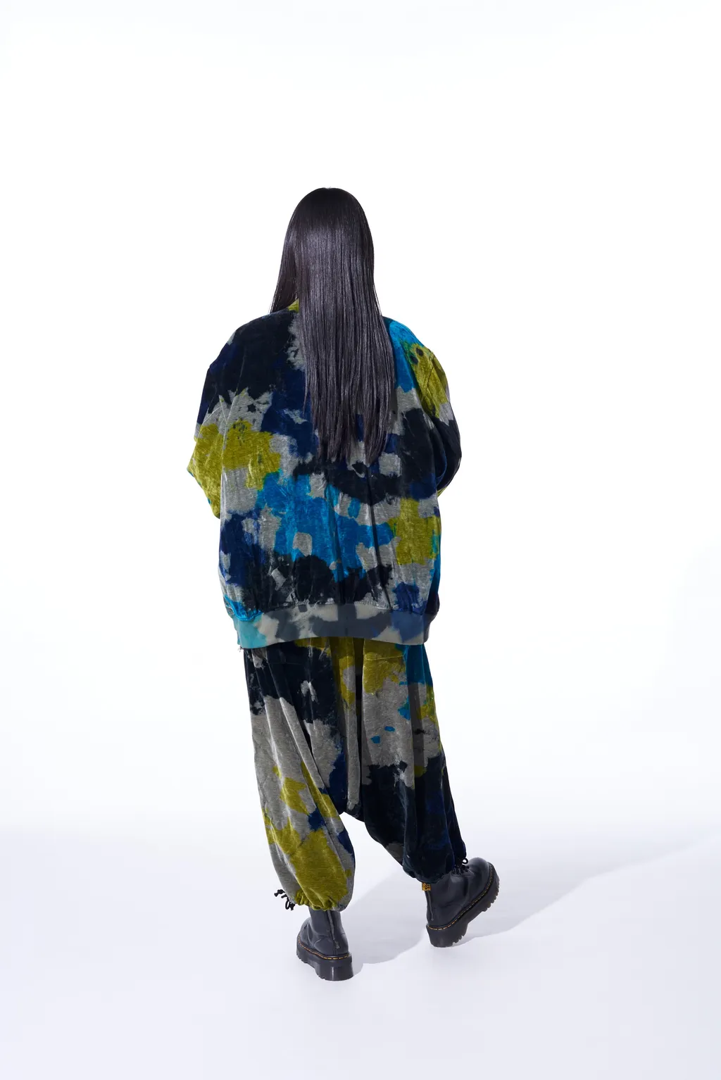 Tie-Dye Velvet Big Ma-1