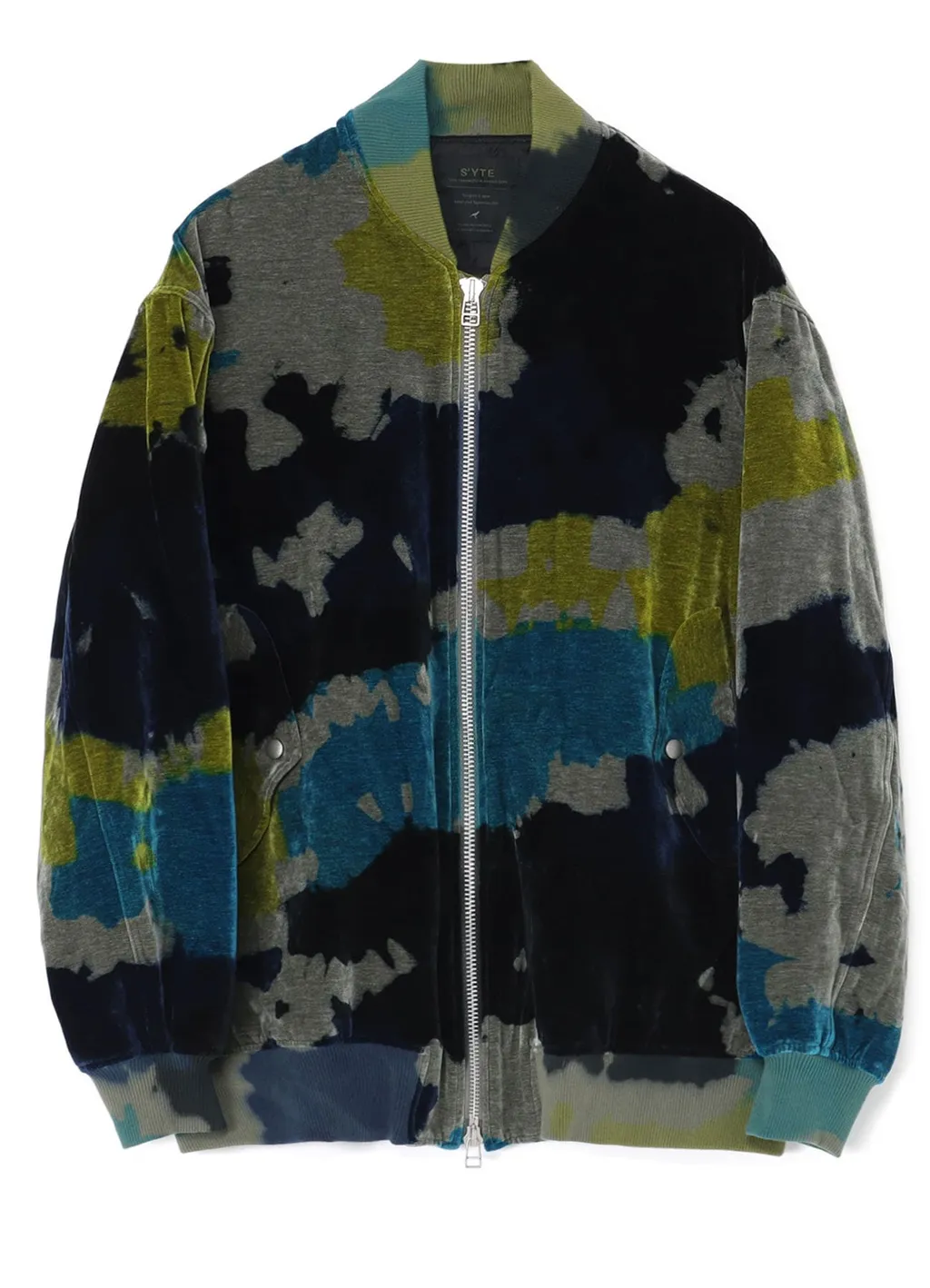 Tie-Dye Velvet Big Ma-1