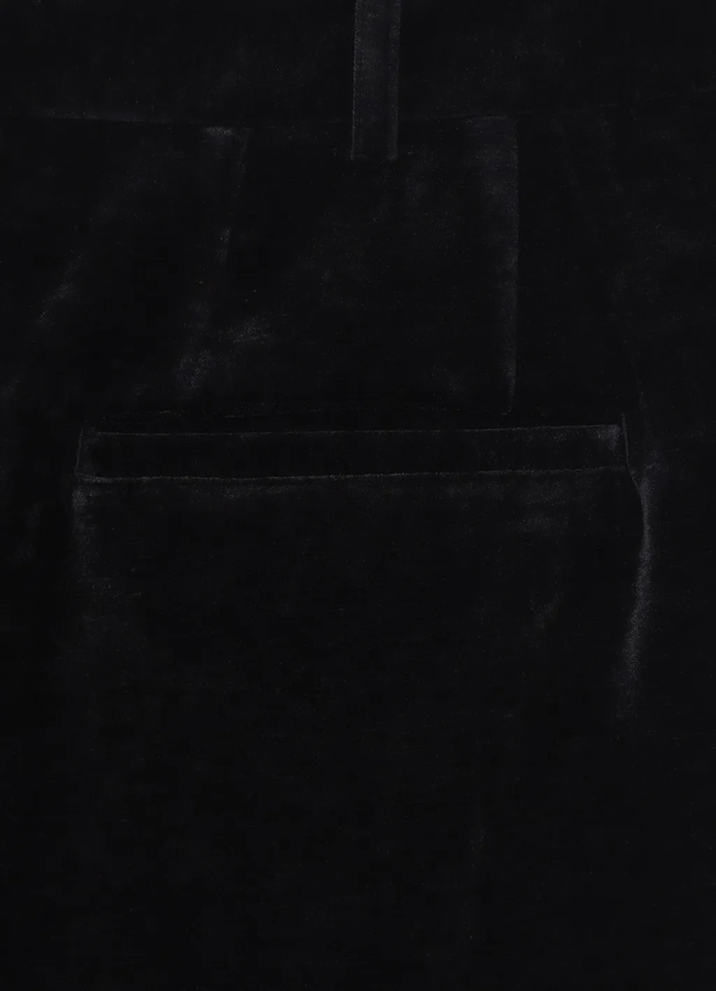 Velveteen 1-Tuck Tapered Pants