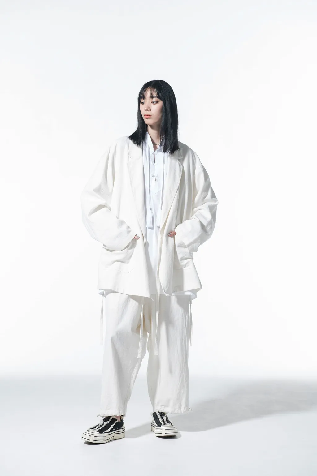 Indian Kadi Wrap Haori Tailored Jacket