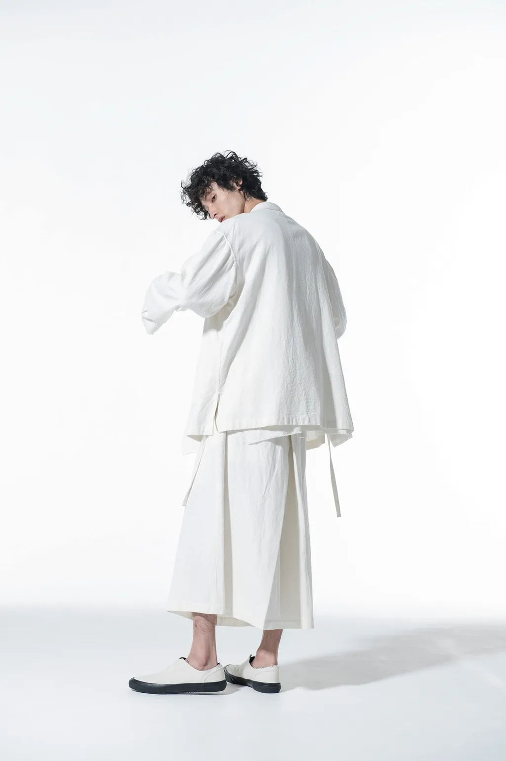 Indian Kadi Wrap Haori Tailored Jacket