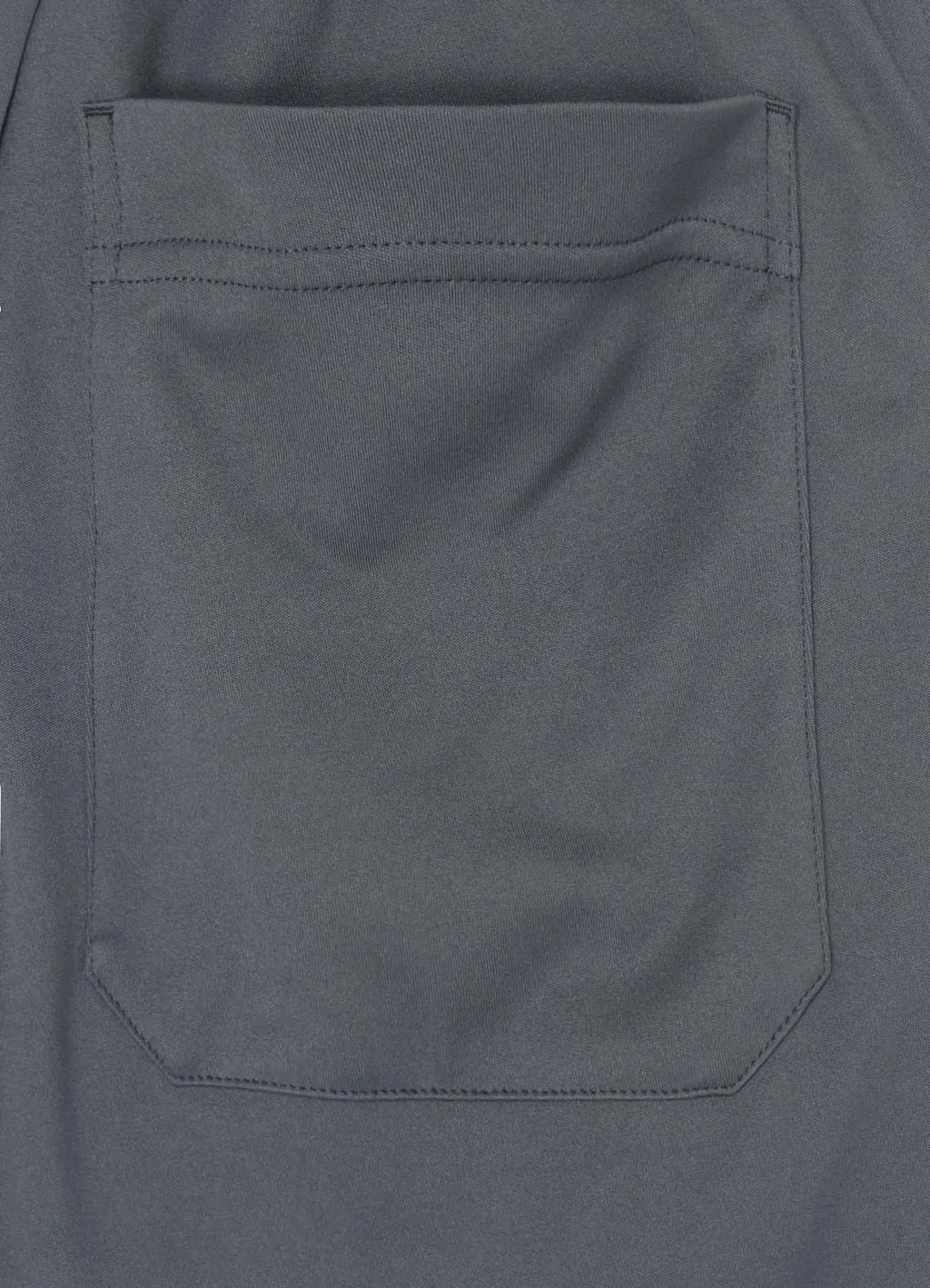 High-Gauge Polyester Smooth Jersey Layered Pants