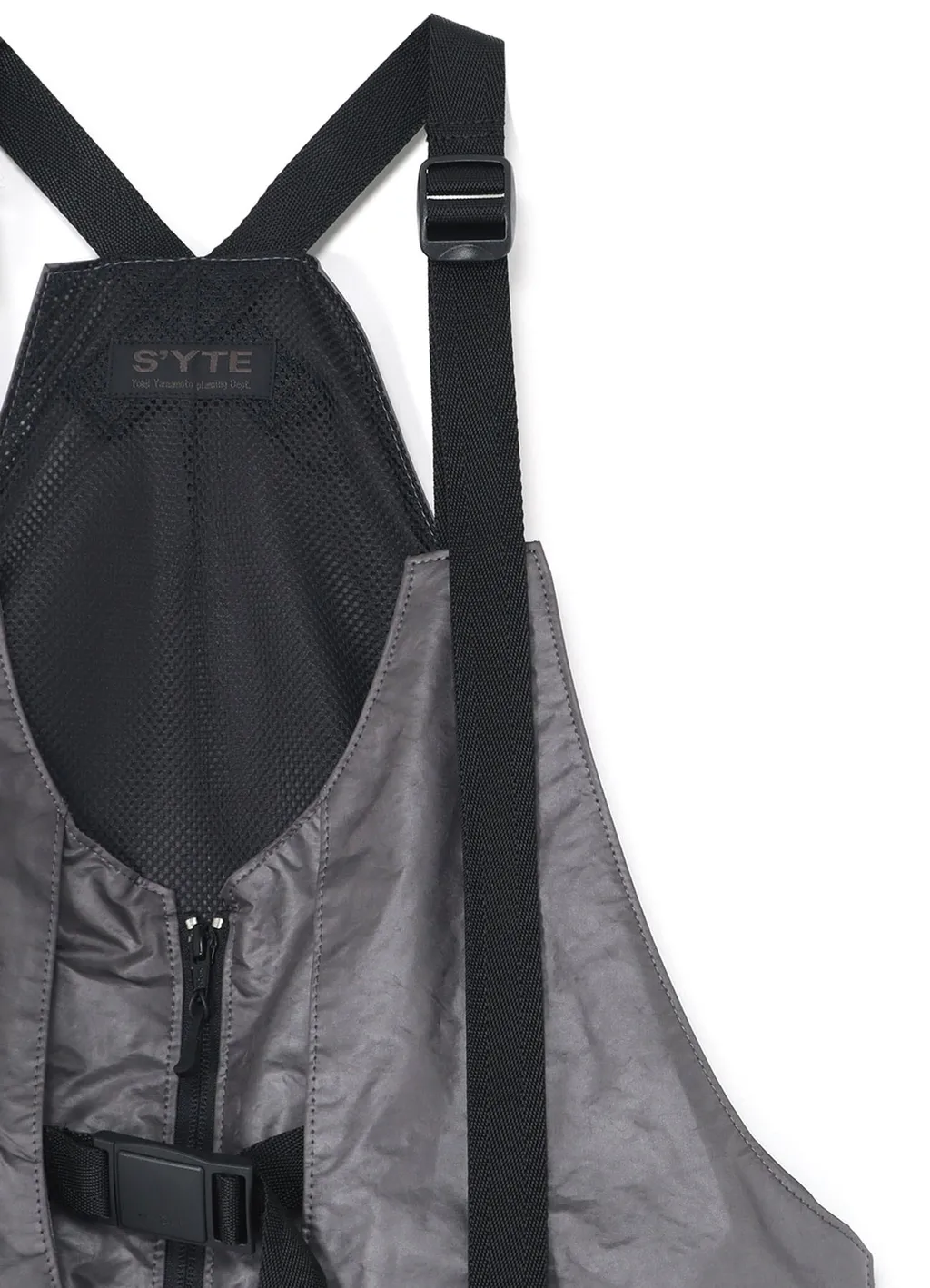 Pe/Ny Water Repellent Taffeta Multi-Pocket Tech Vest