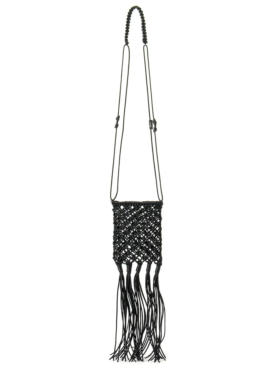 Acrylic Cord Macram_ Mini Pochette