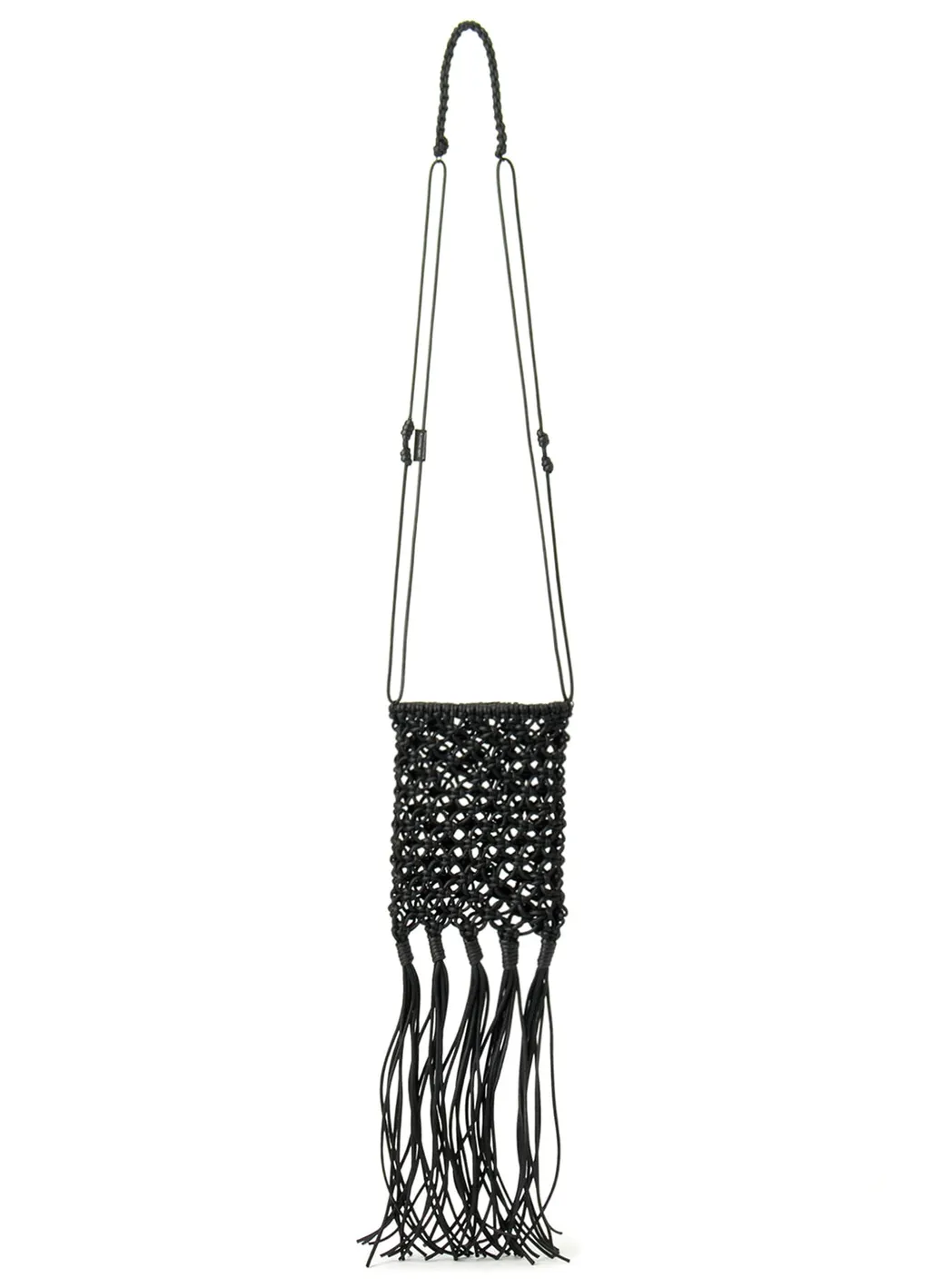 Acrylic Cord Macram_ Mini Pochette