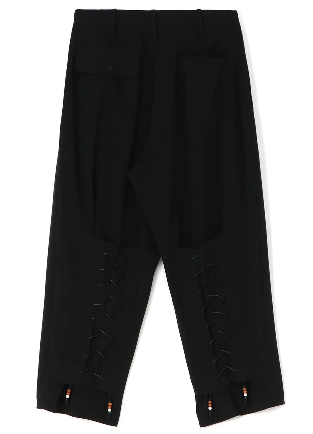 Pe/Ry Gabardine Stretch Beaded Pants