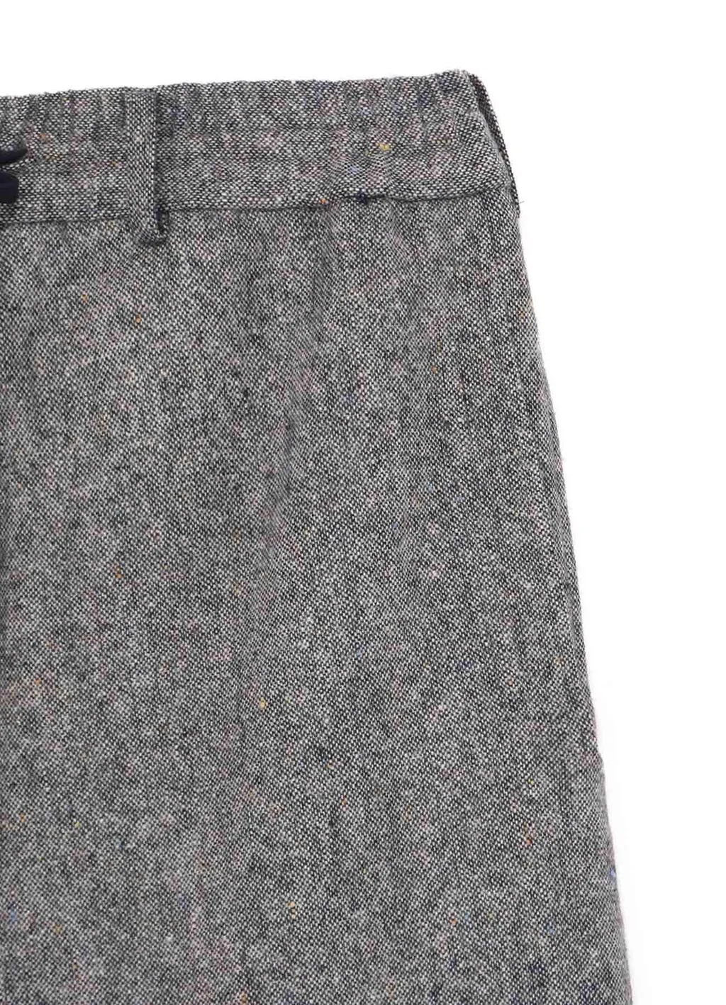 Etermine Nep Tweed + Nordic Pattern Knit Wrap Pants