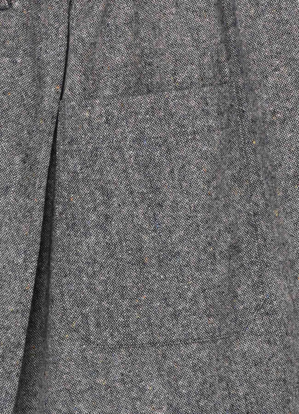 Etermine Nep Tweed + Nordic Pattern Knit Wrap Pants