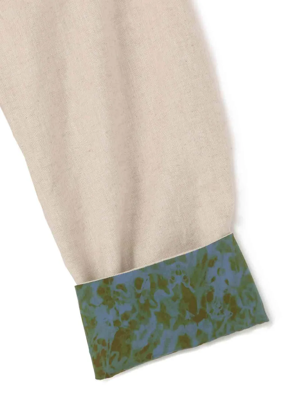 Li/C Washer Twill Tie Dye Stand 2Way 8Bs Big Jacket