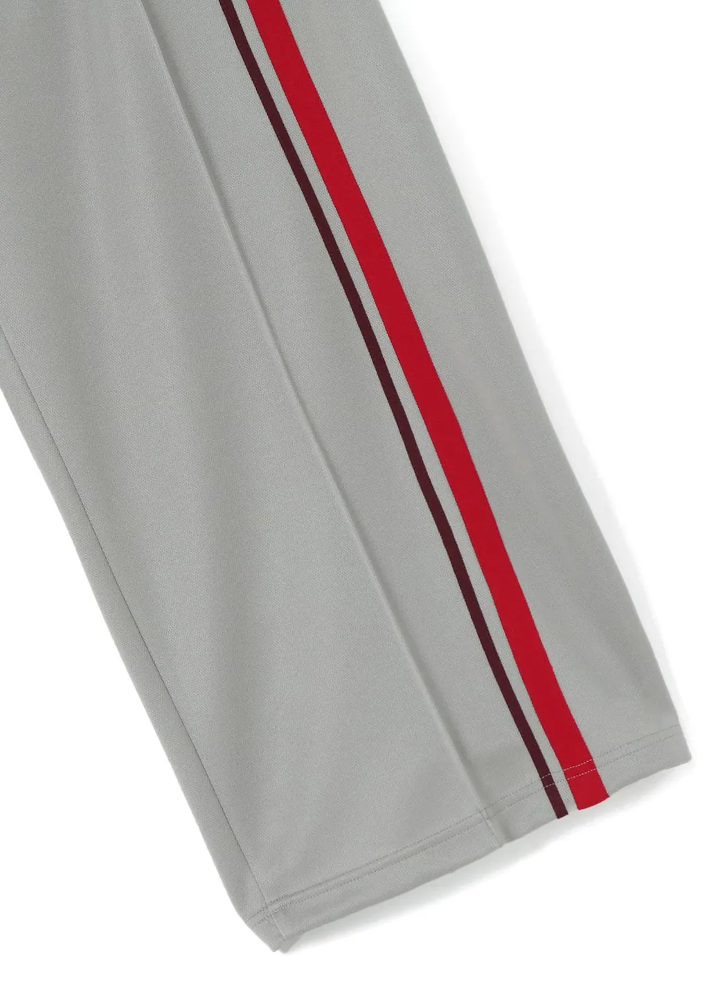 Pe/Smooth Jersey Geometric Pattern Embroidery Tape Line Waist Drawstring Wide Pants