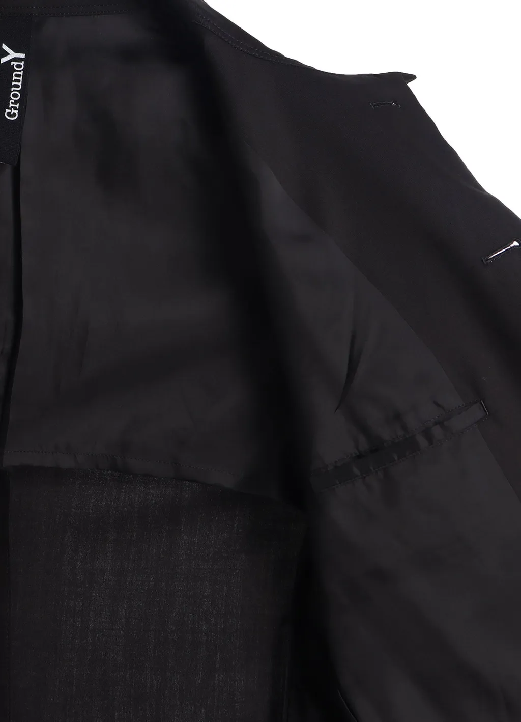 Tr Twill Stand Collar Gusset Pocket Jacket