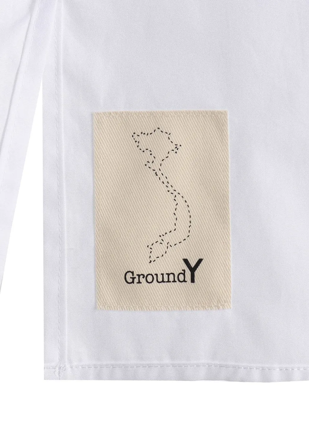 Cotton Broad Curved Front Panel Shirt