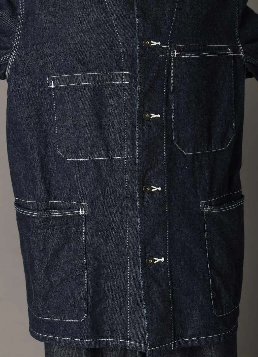 Ground Y×Edwin 11Oz Indigo Denim Coverall