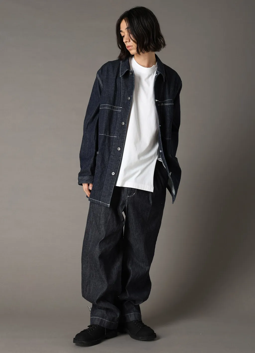 Ground Y×Edwin 11Oz Indigo Denim Coverall