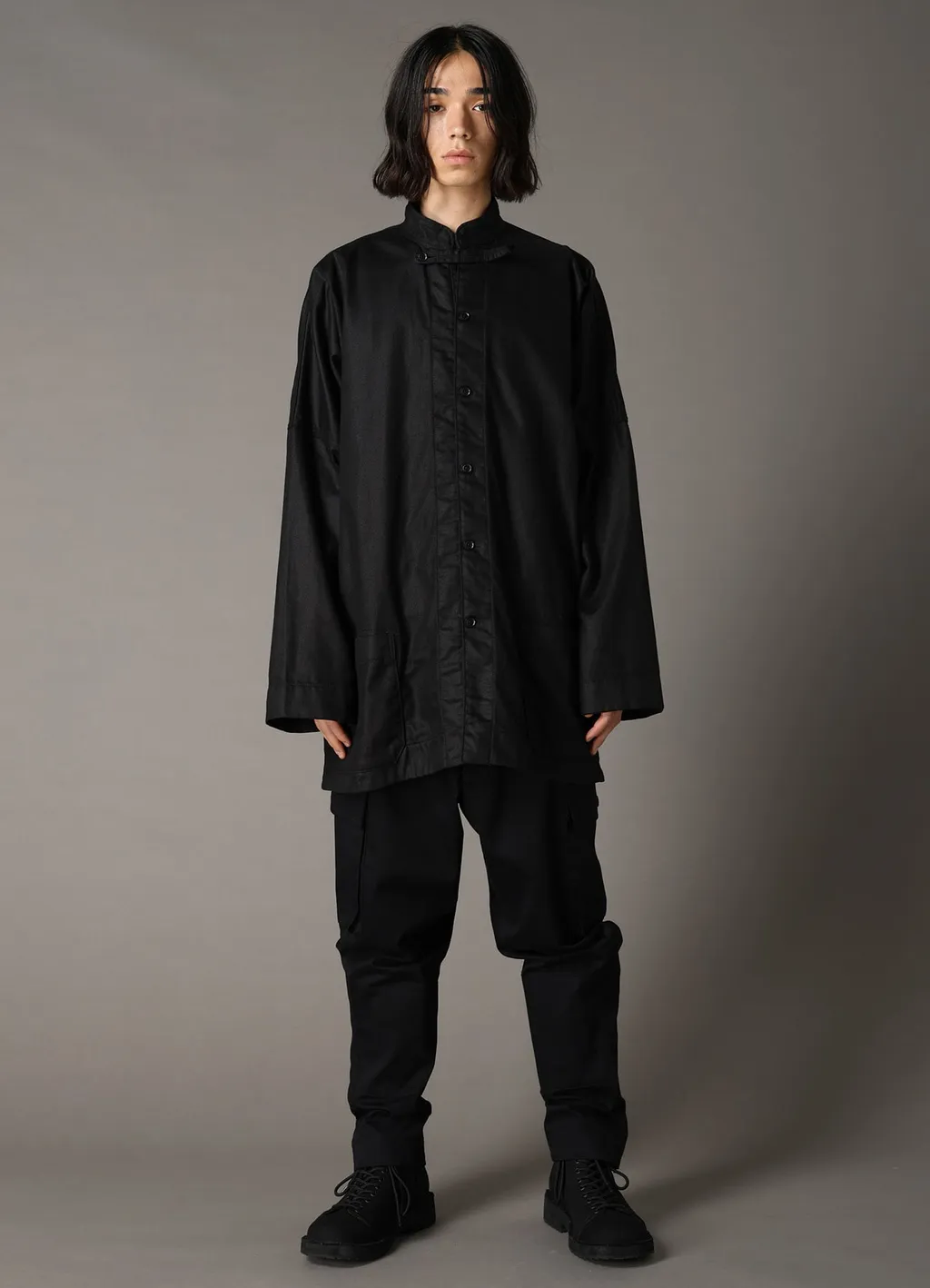 Ground Y×Edwin 9Oz Black Twill China Jacket