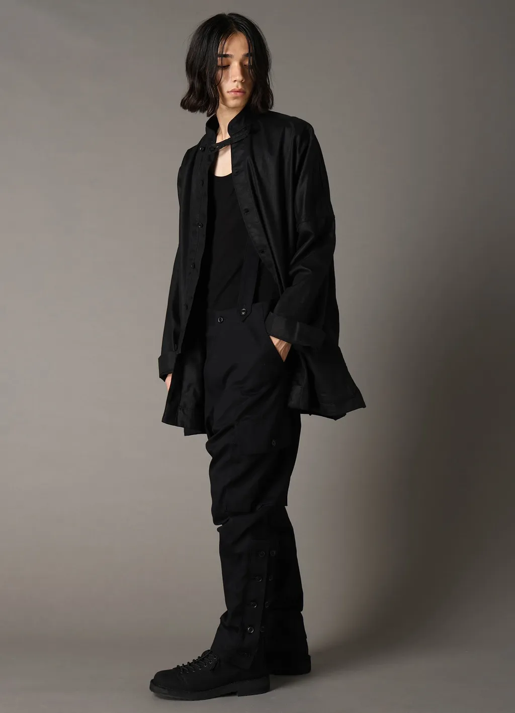 Ground Y×Edwin 9Oz Black Twill China Jacket