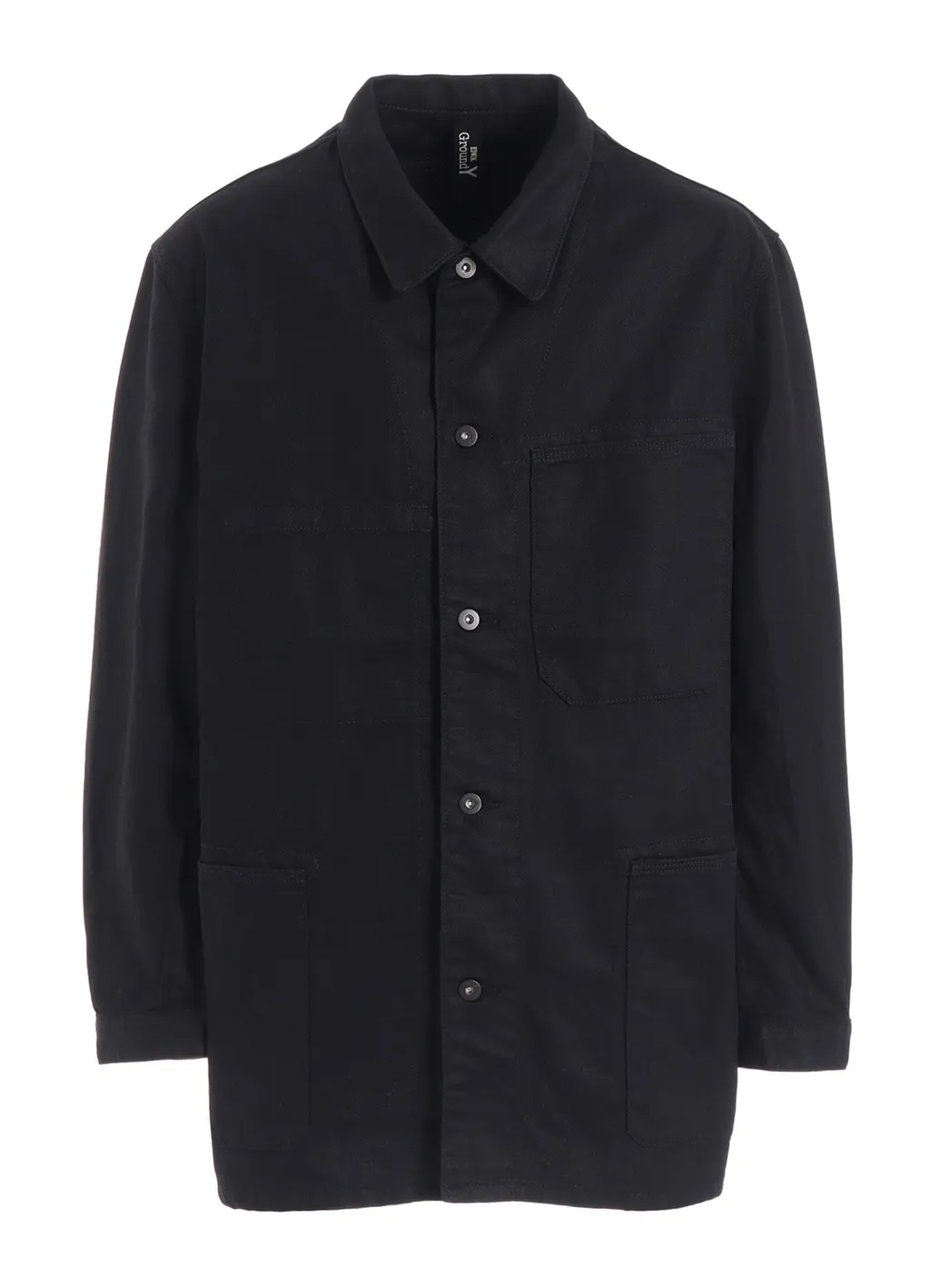 Ground Y×Edwin 9Oz Black Twill Coverall