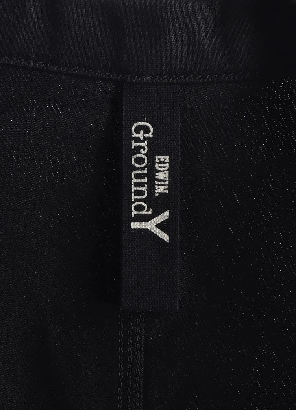 Ground Y×Edwin 9Oz Black Twill Coverall