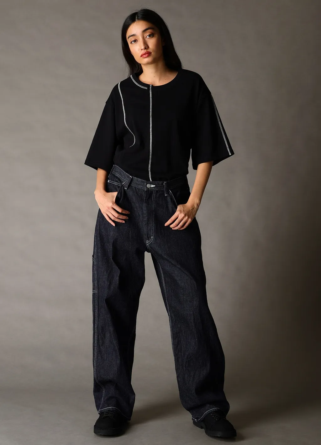 Ground Y×Edwin 11Oz Indigo Denim Painter Pants