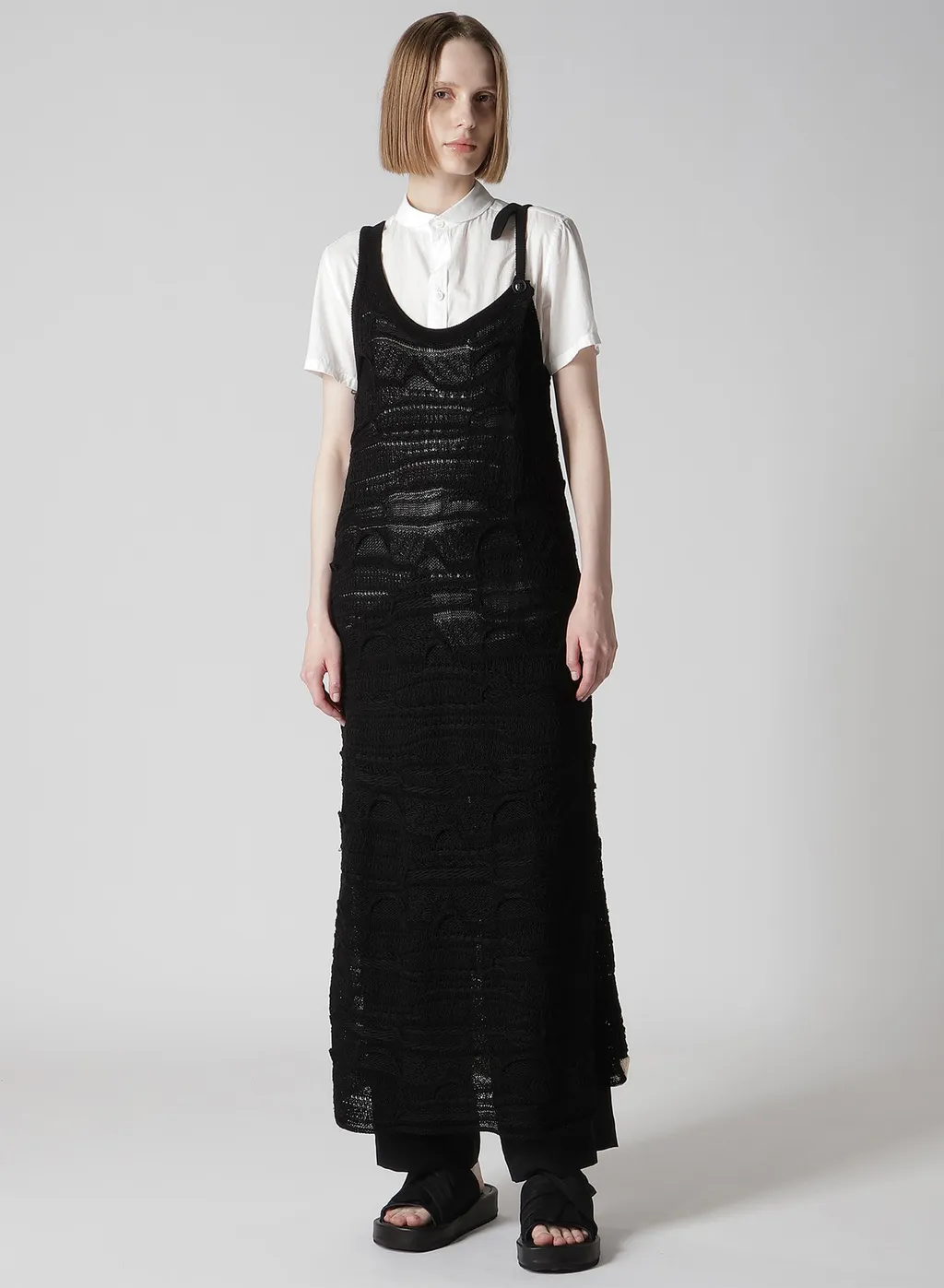 3D Cable Knit Dress
