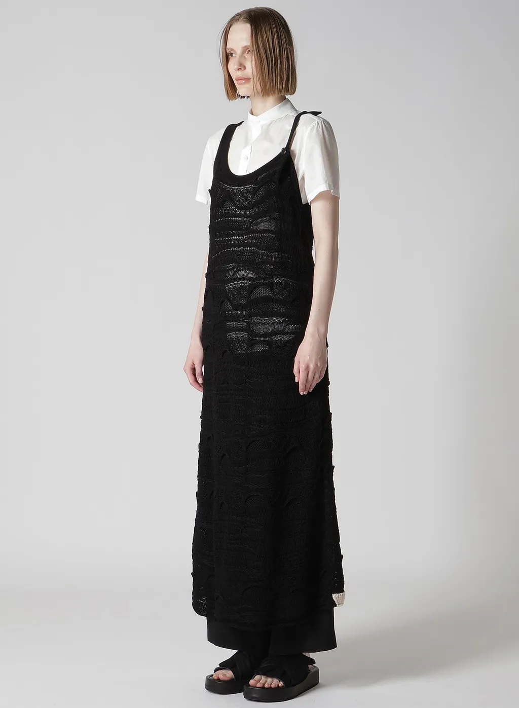 3D Cable Knit Dress