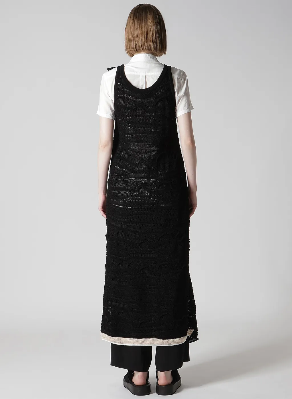 3D Cable Knit Dress