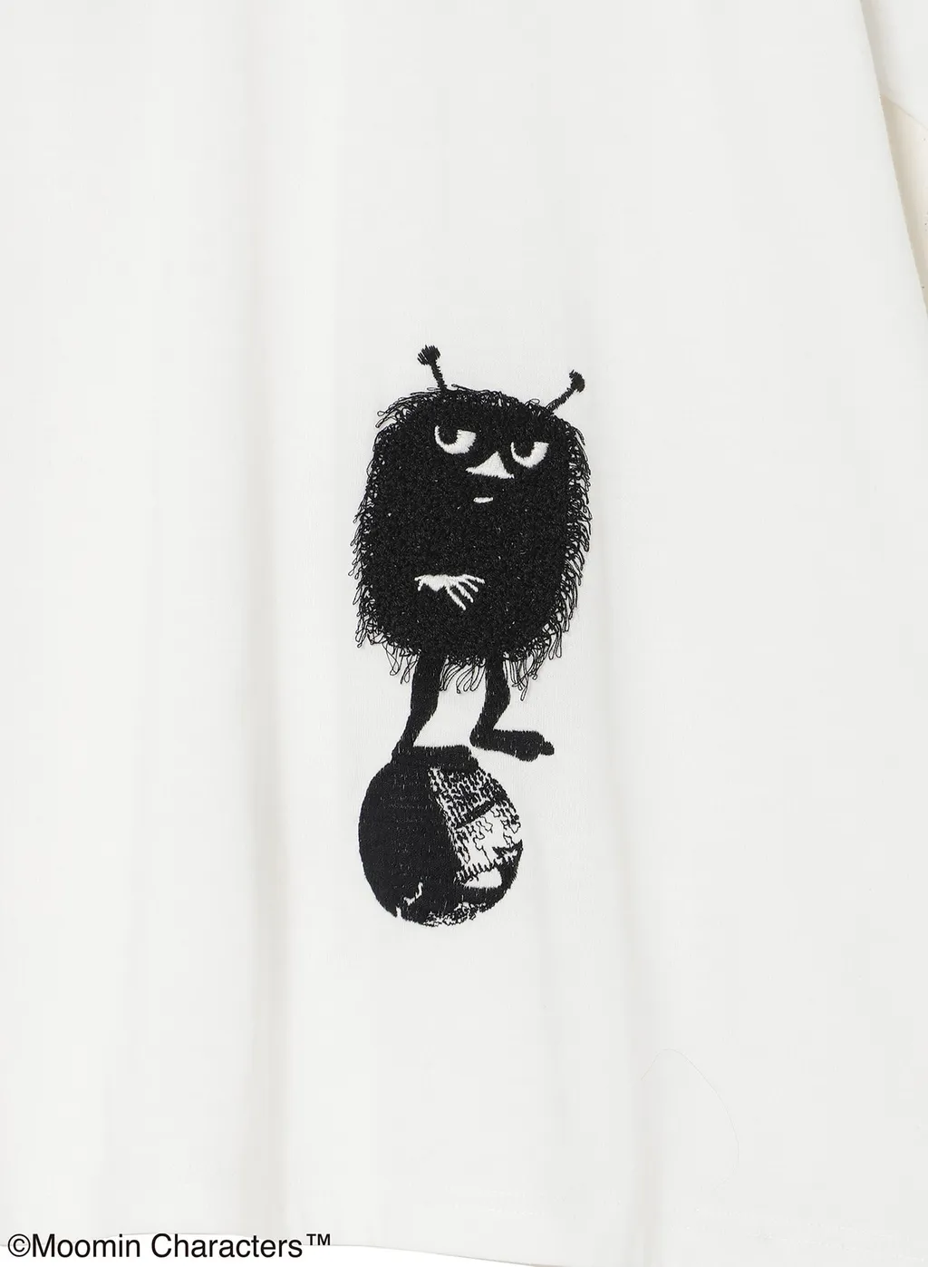 Moomin × A Part Of Me. | Y’S Embroidery Tee Stinky