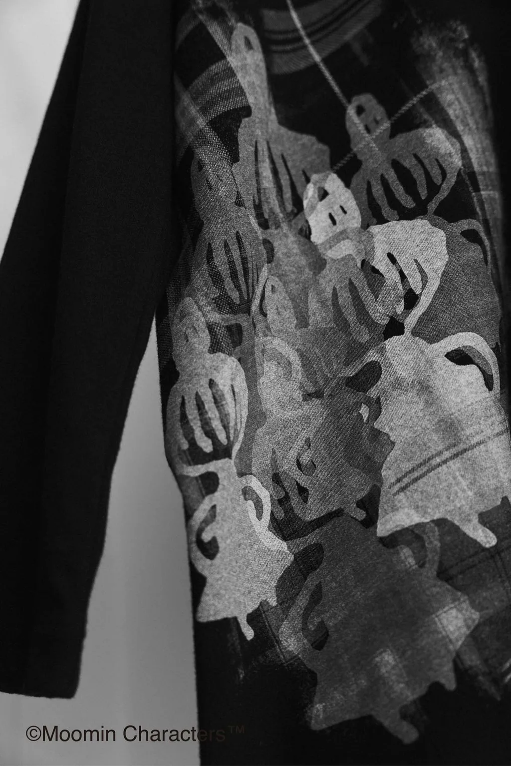 Moomin × A Part Of Me. | Y’S Shadow Print Tee Little My