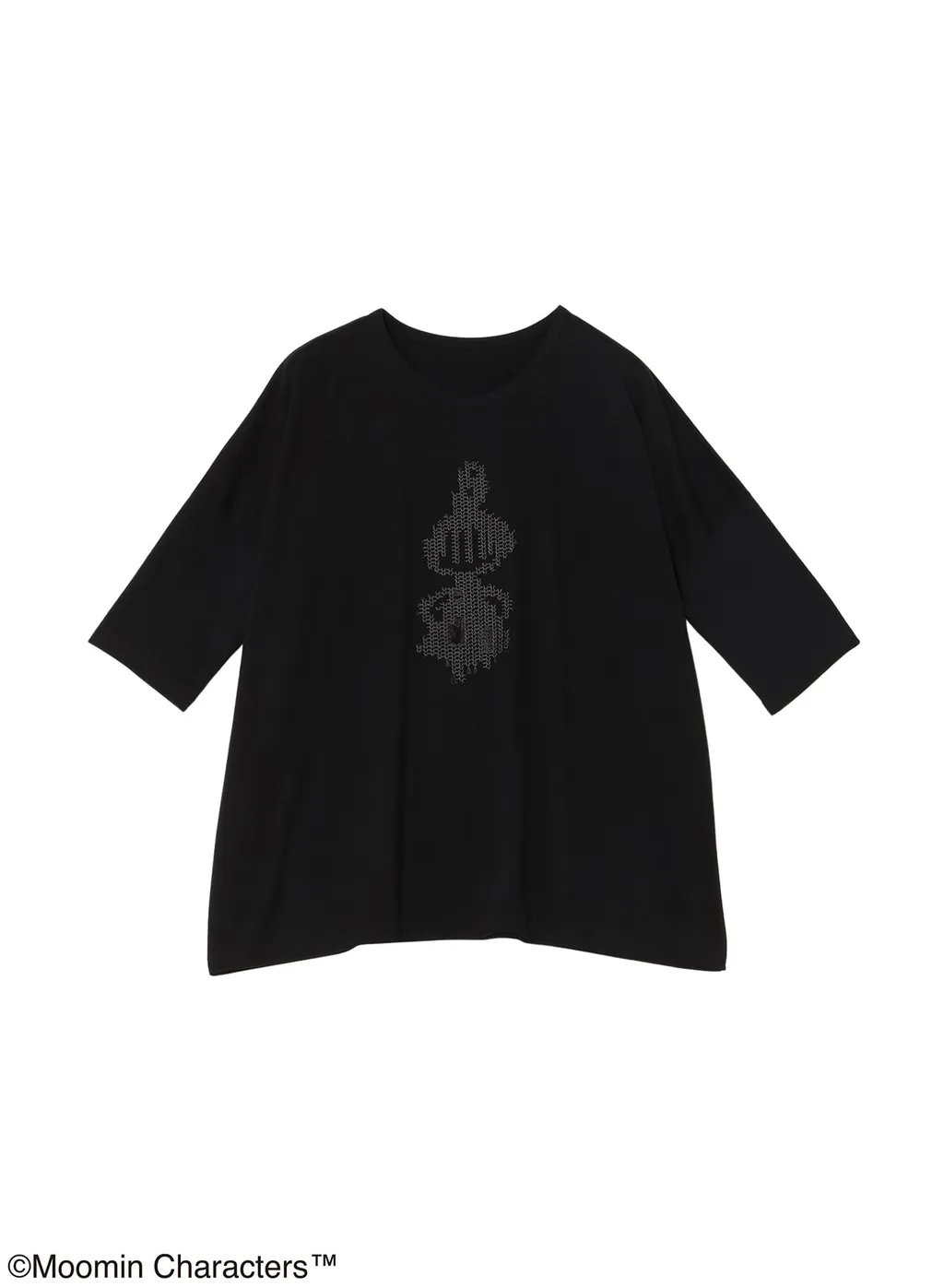 Moomin × A Part Of Me. | Y’S Embroidery Tee Little My