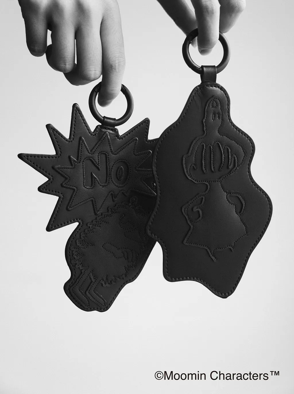 Moomin × A Part Of Me. | Y’S Leather Key Charm Little My