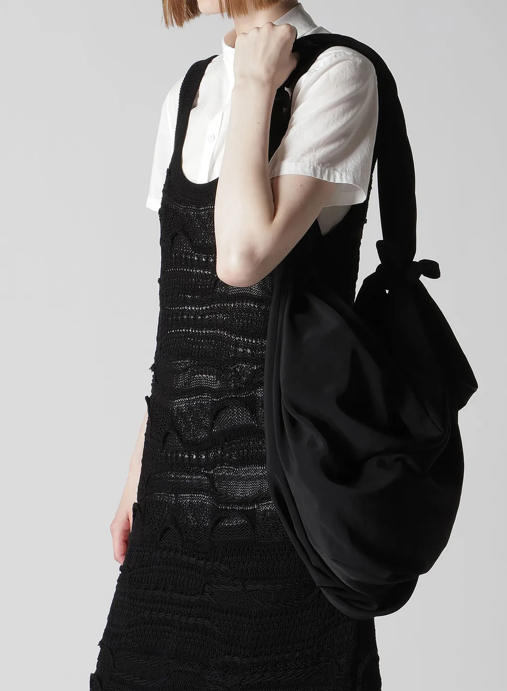 Ta/Pe Crepe De Chine Furoshiki Bag