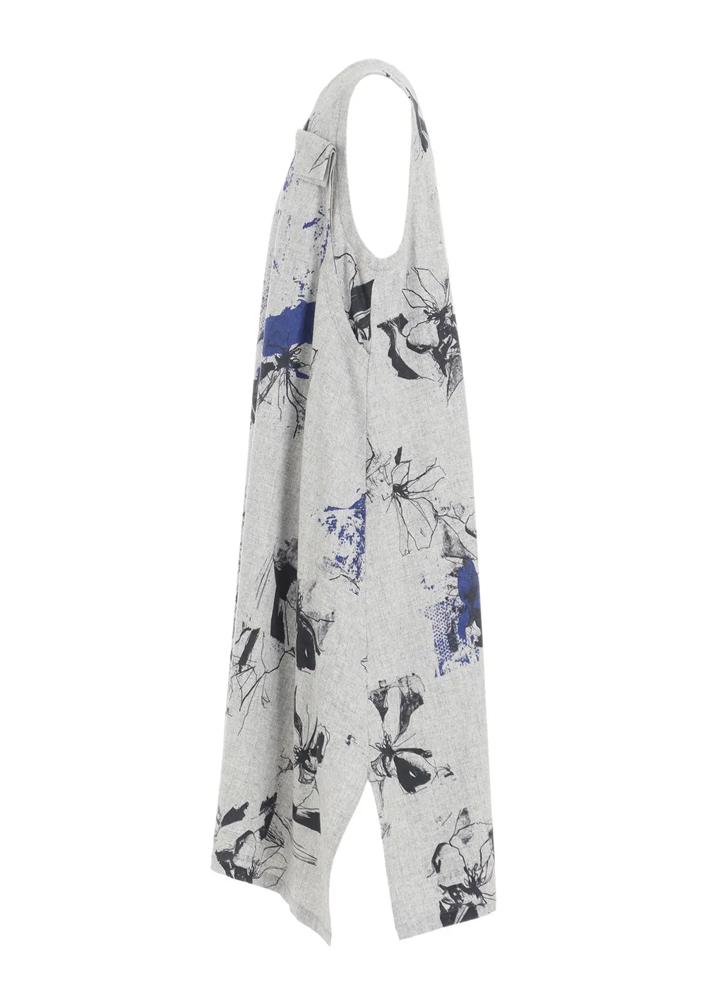 Wool Flower Print Dress