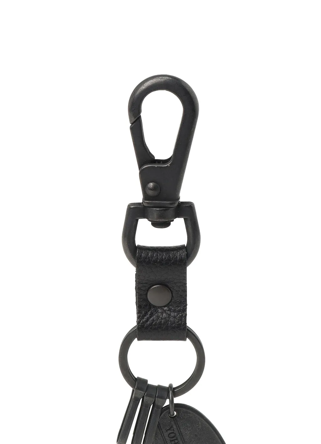 Brass Y's Plate Keyring